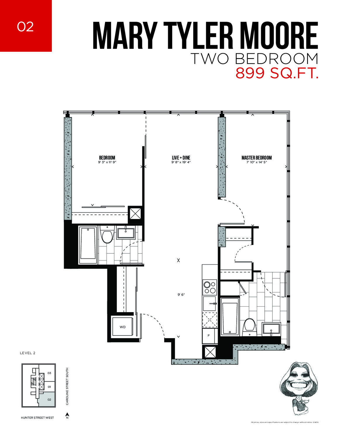 Carol Burnett floor plan