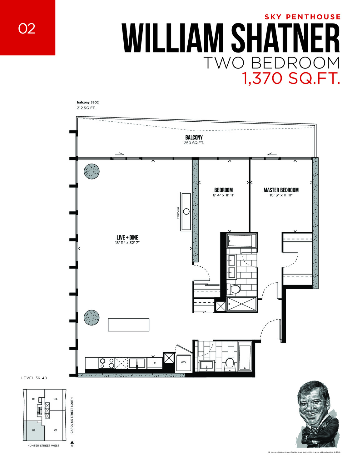 William Shatner floor plan