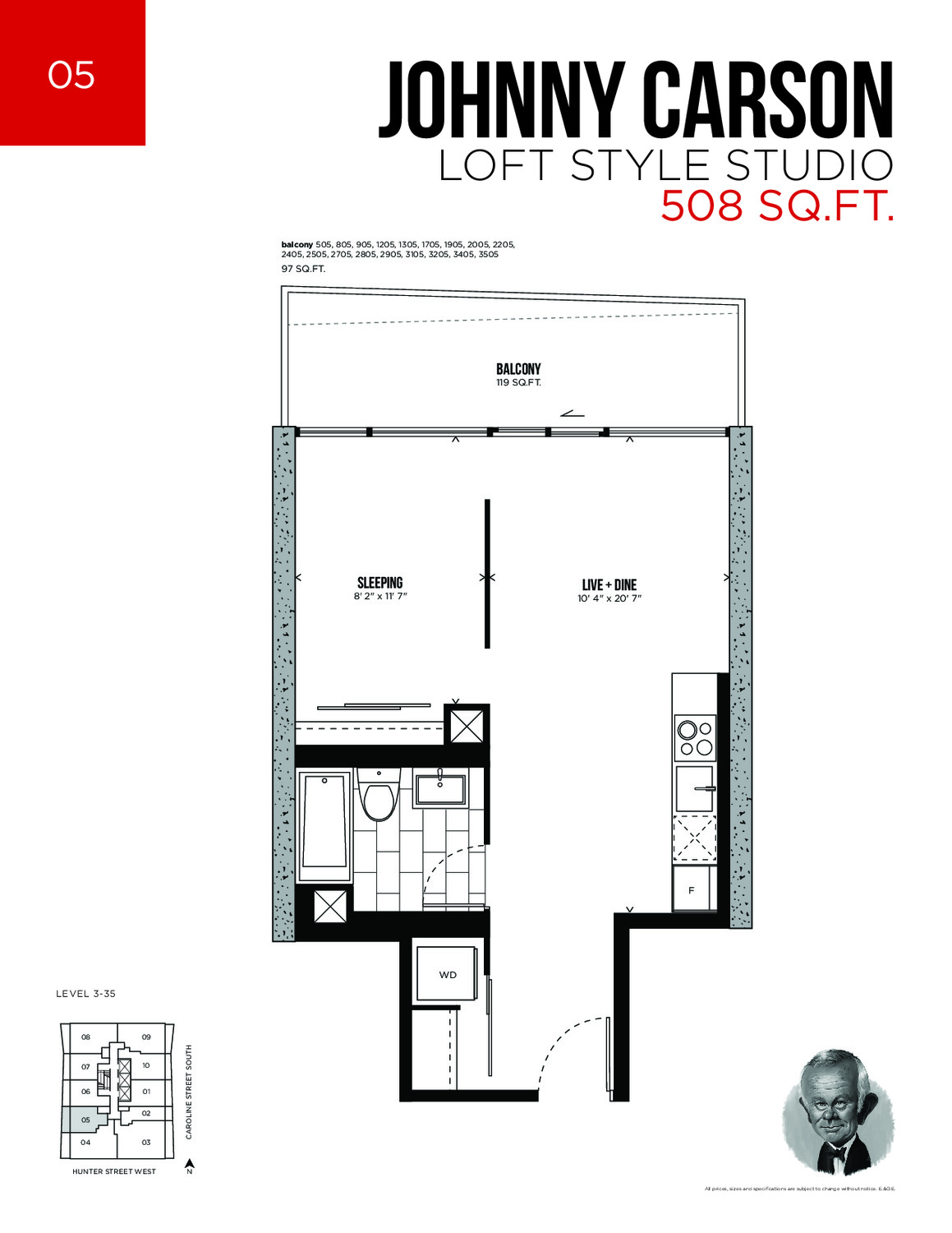 Bob Barker floor plan
