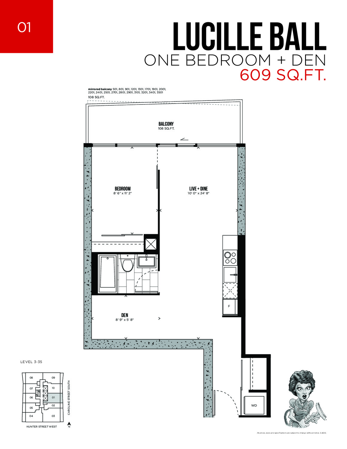 David Letterman floor plan