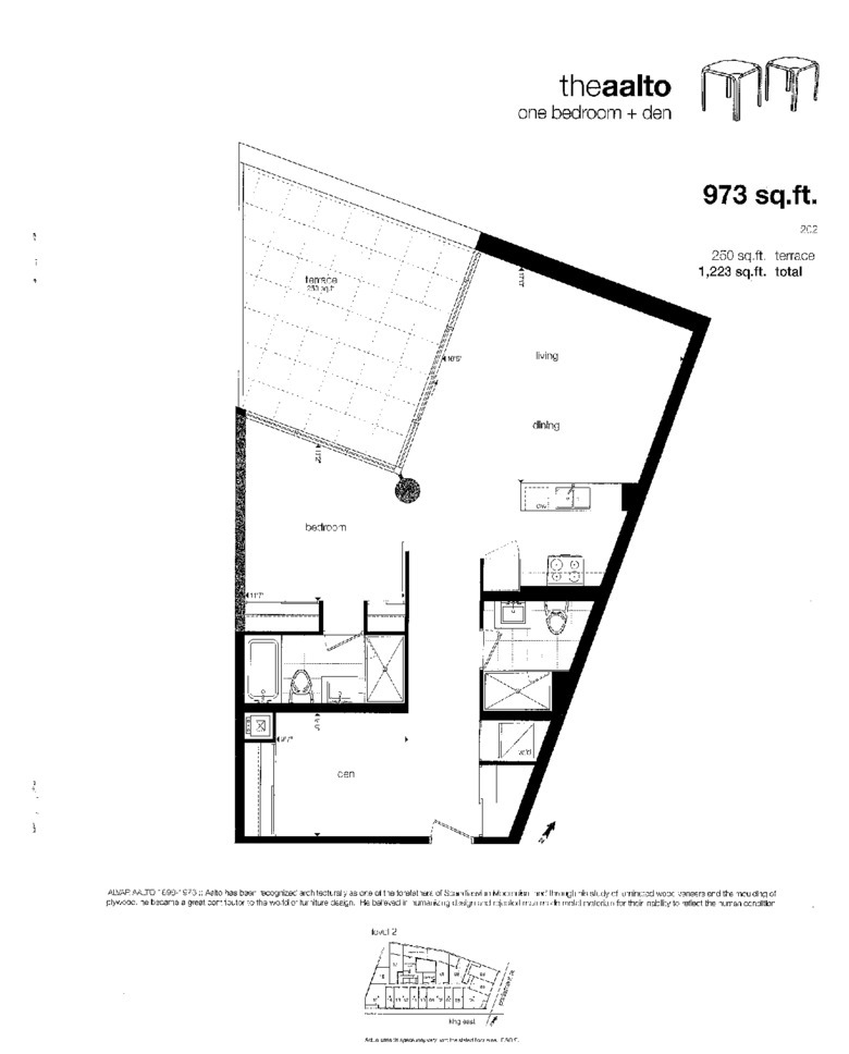 The Aalto floor plan