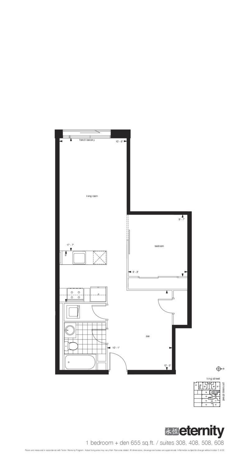 Eternity floor plan
