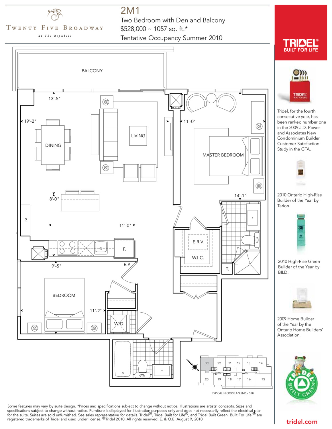 2M1 floor plan