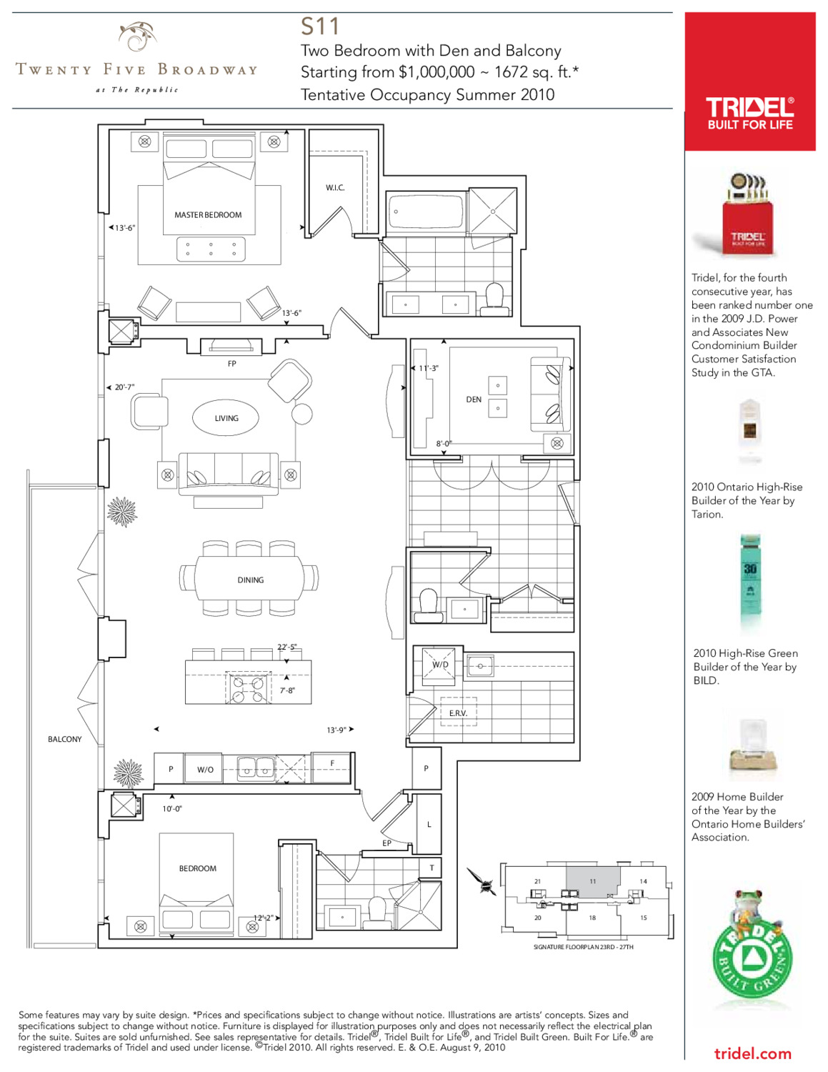 S11 floor plan