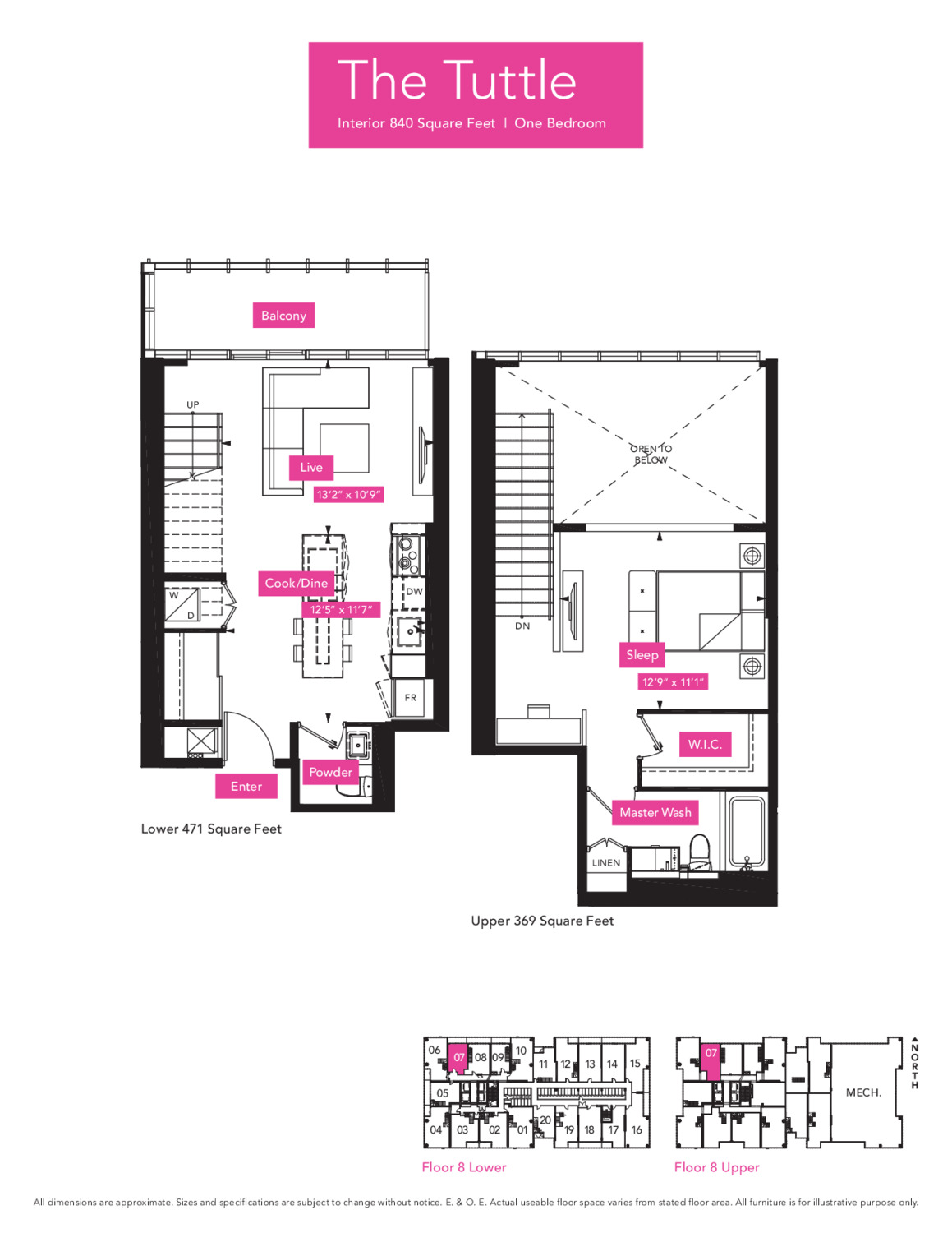 Tuttle floor plan