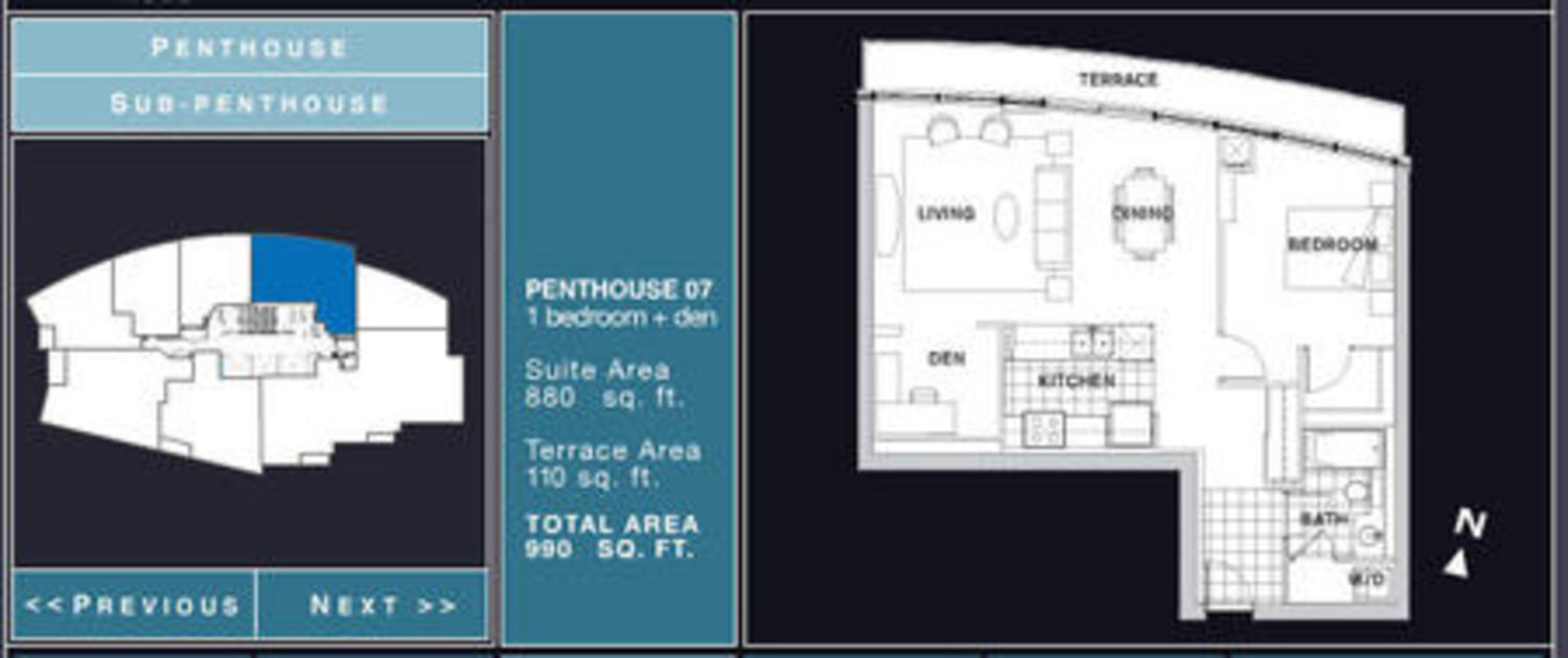 Penthouse 07 floor plan