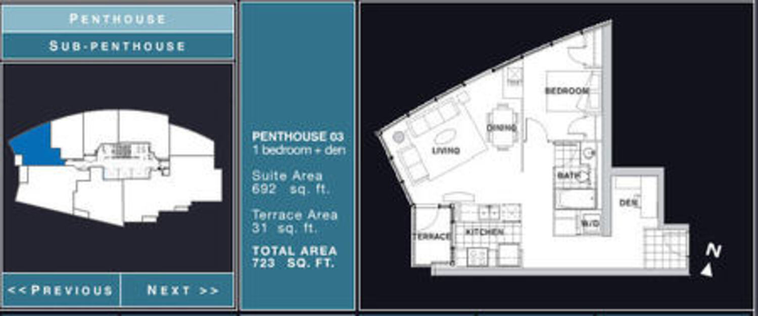 Penthouse 03 floor plan