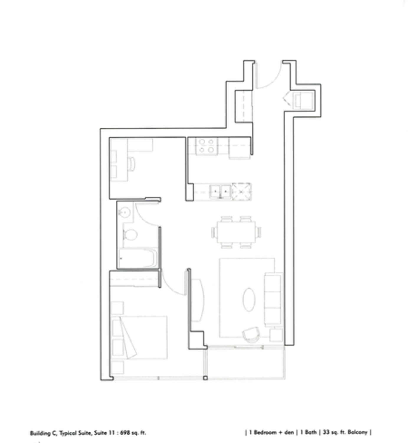 Building C Suite 11 floor plan