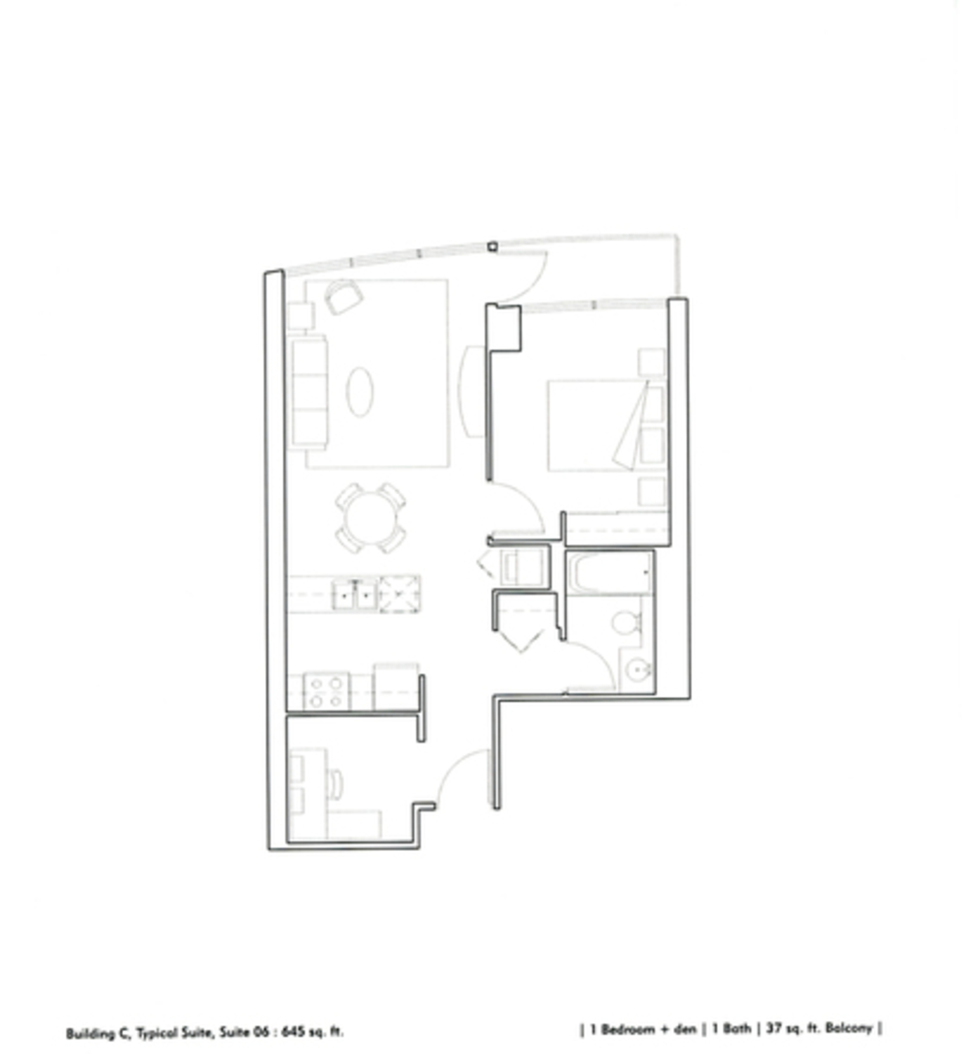 Building C Suite 06 floor plan