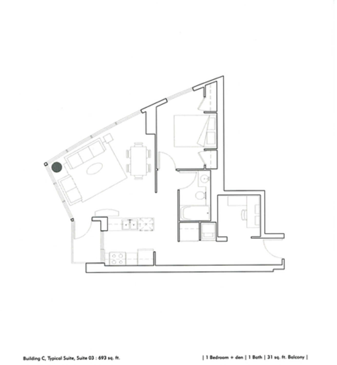 Building C Suite 03 floor plan