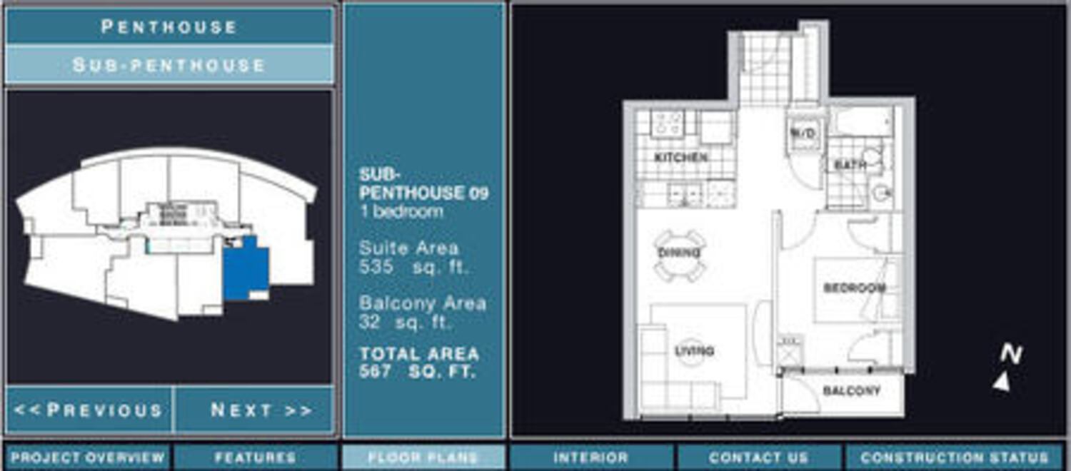 Sub-Penthouse 09 floor plan