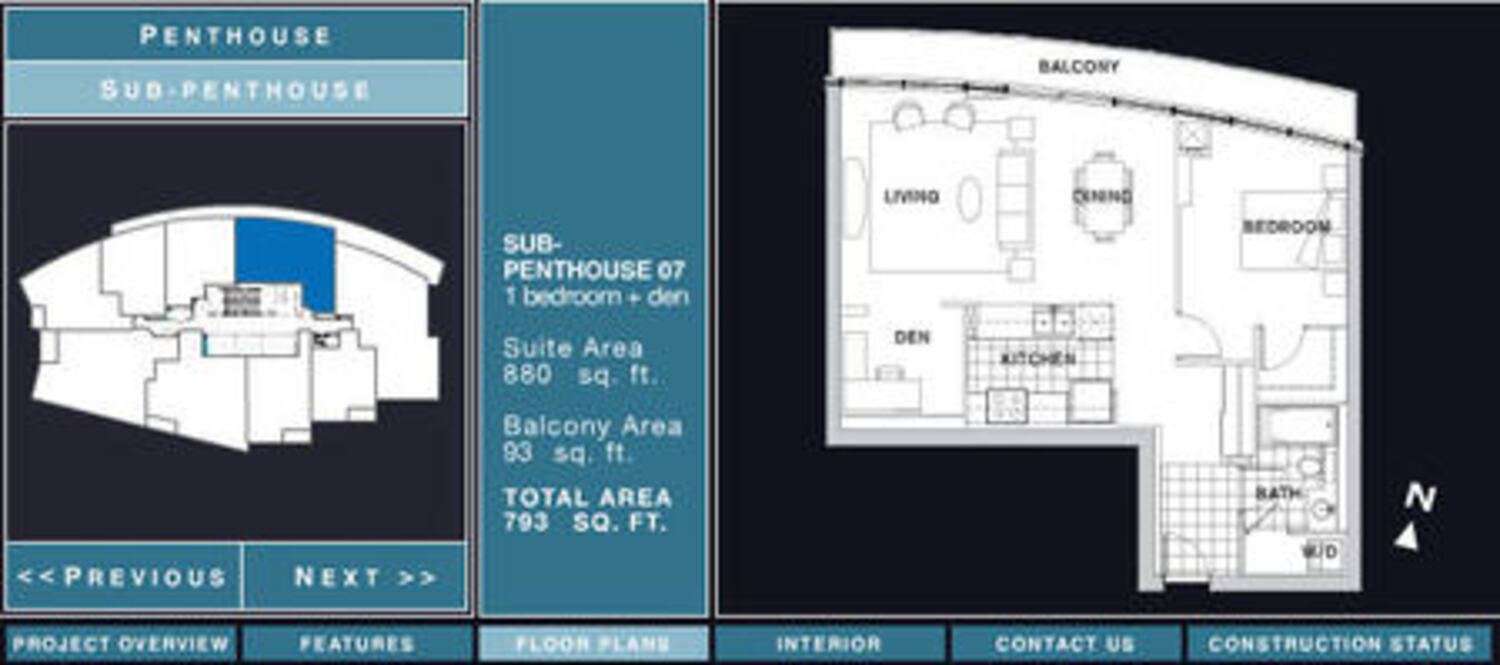 Sub-Penthouse 07 floor plan