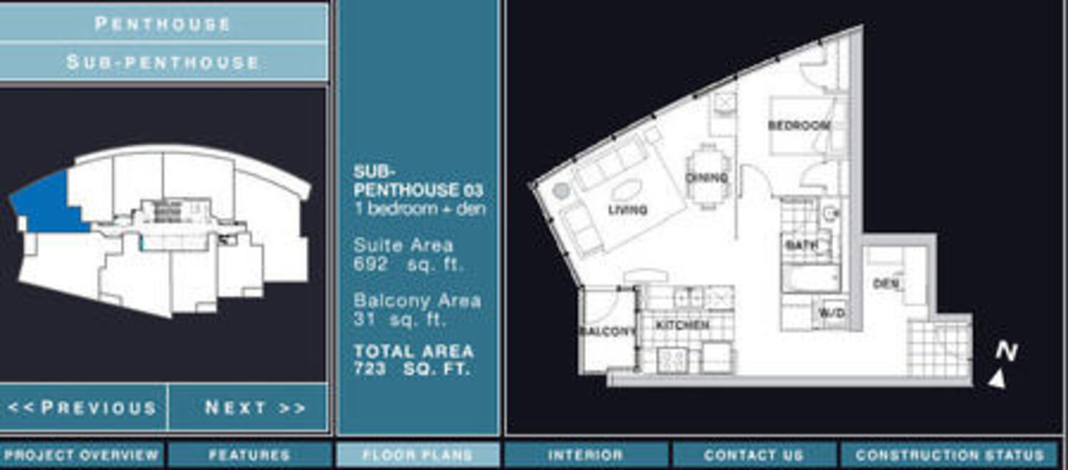 Sub-Penthouse 03 floor plan