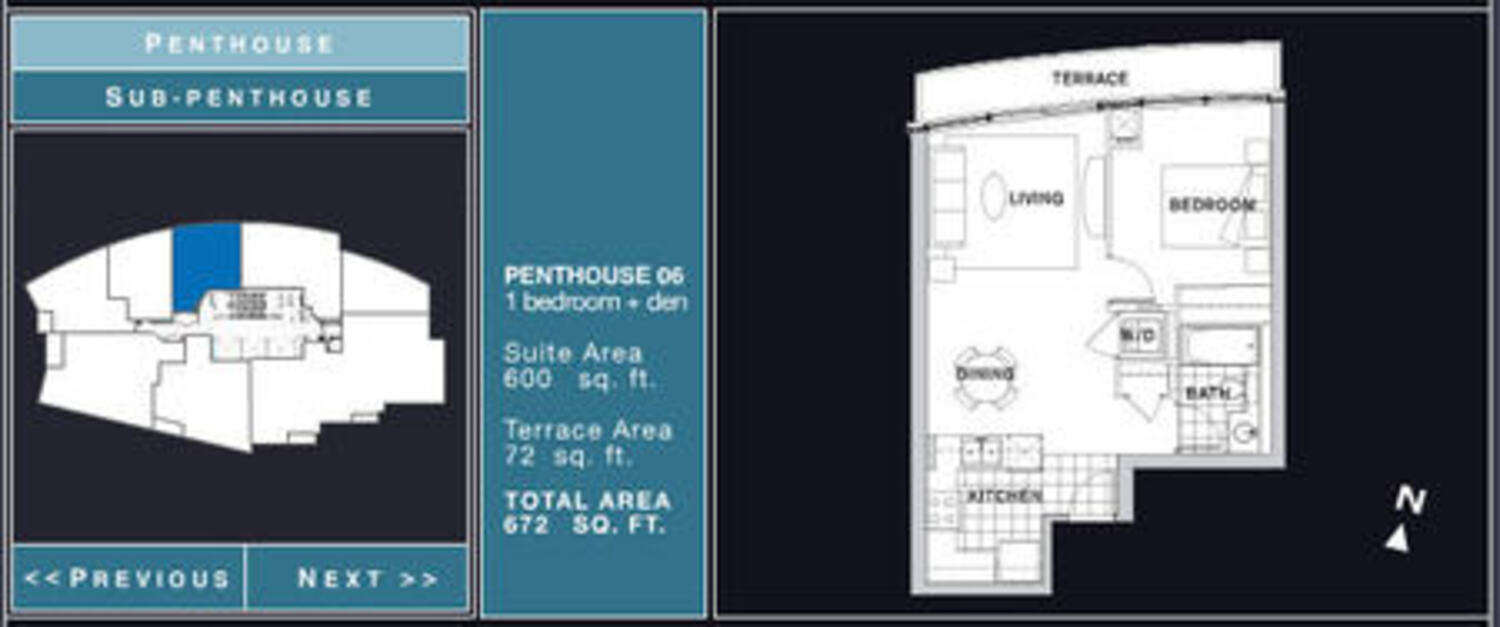 Penthouse 06 floor plan