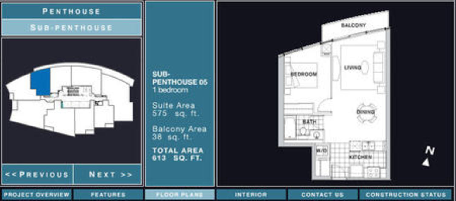 Sub-Penthouse 05 floor plan