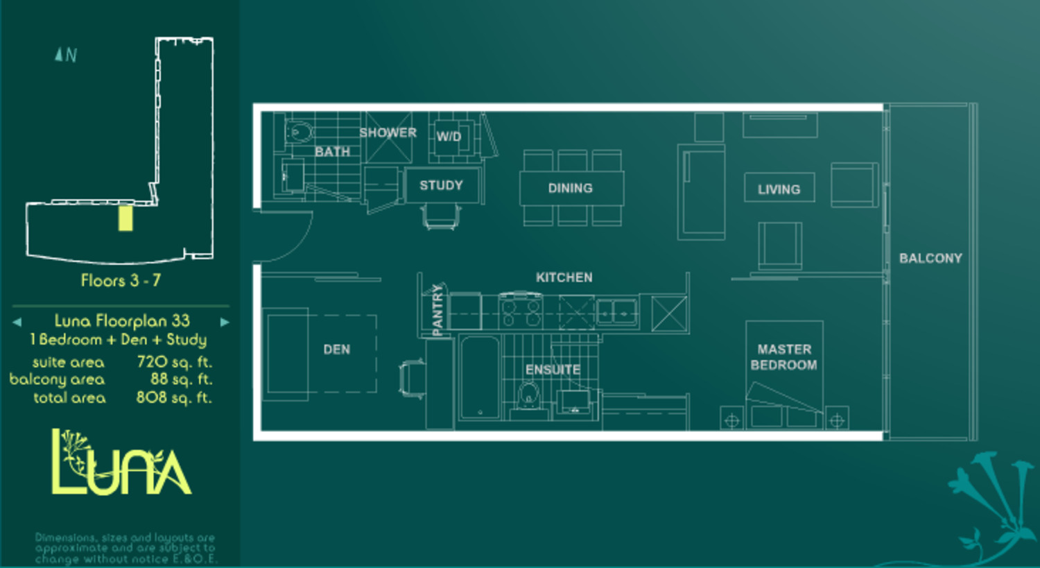 Luna Floorplan 33 floor plan