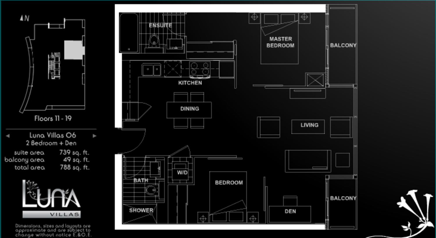 Luna Villas 06 floor plan