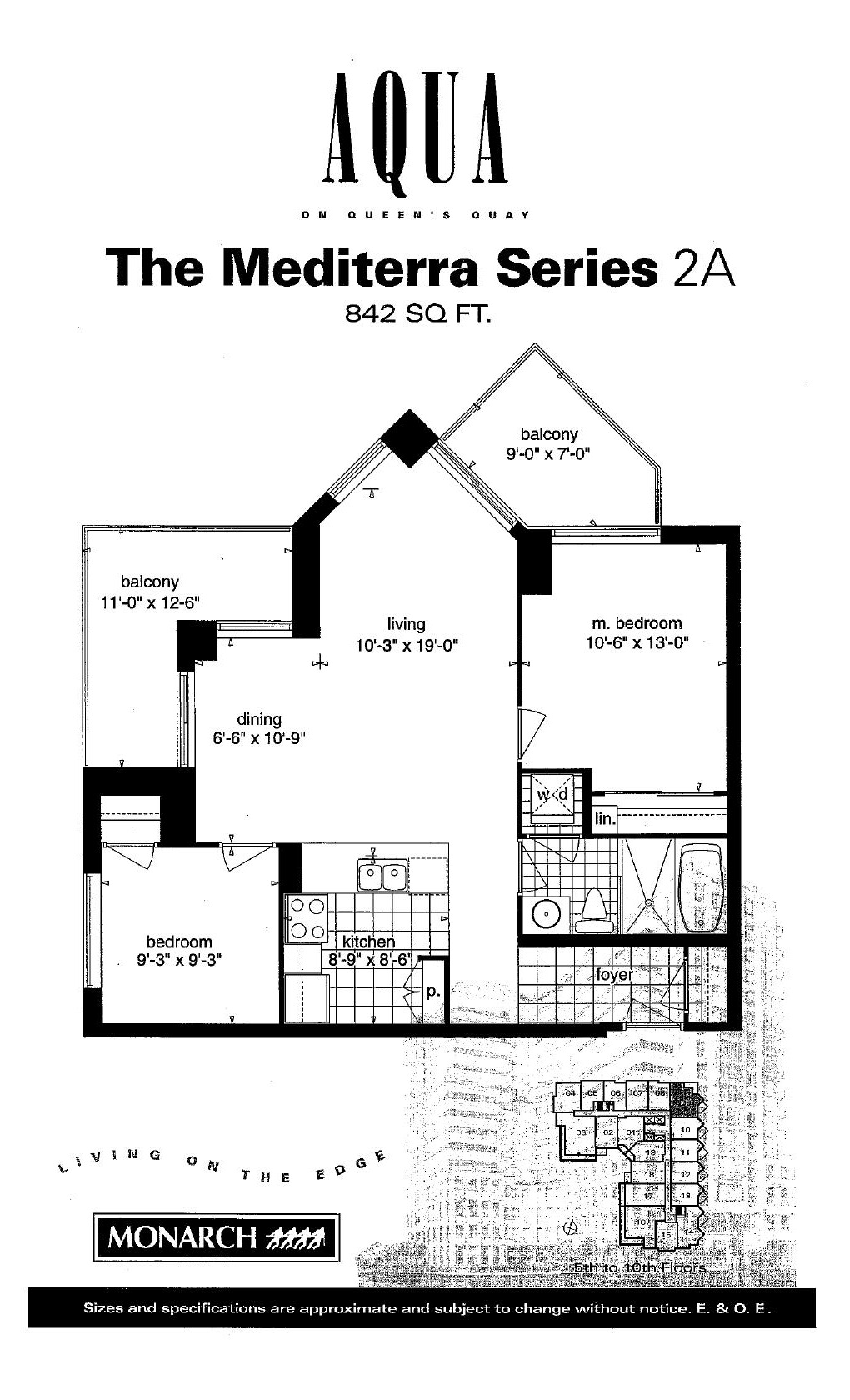 The Mediterra Series 2A floor plan