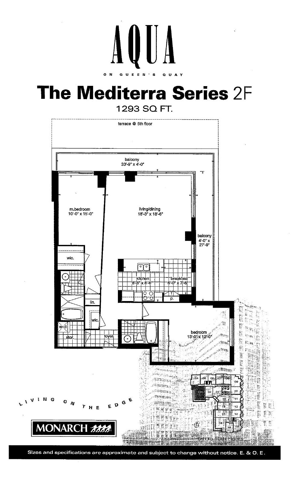 The Mediterra Series 2F floor plan