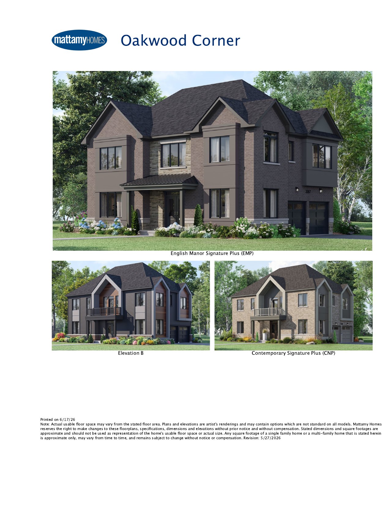 Oakwood Corner floor plan