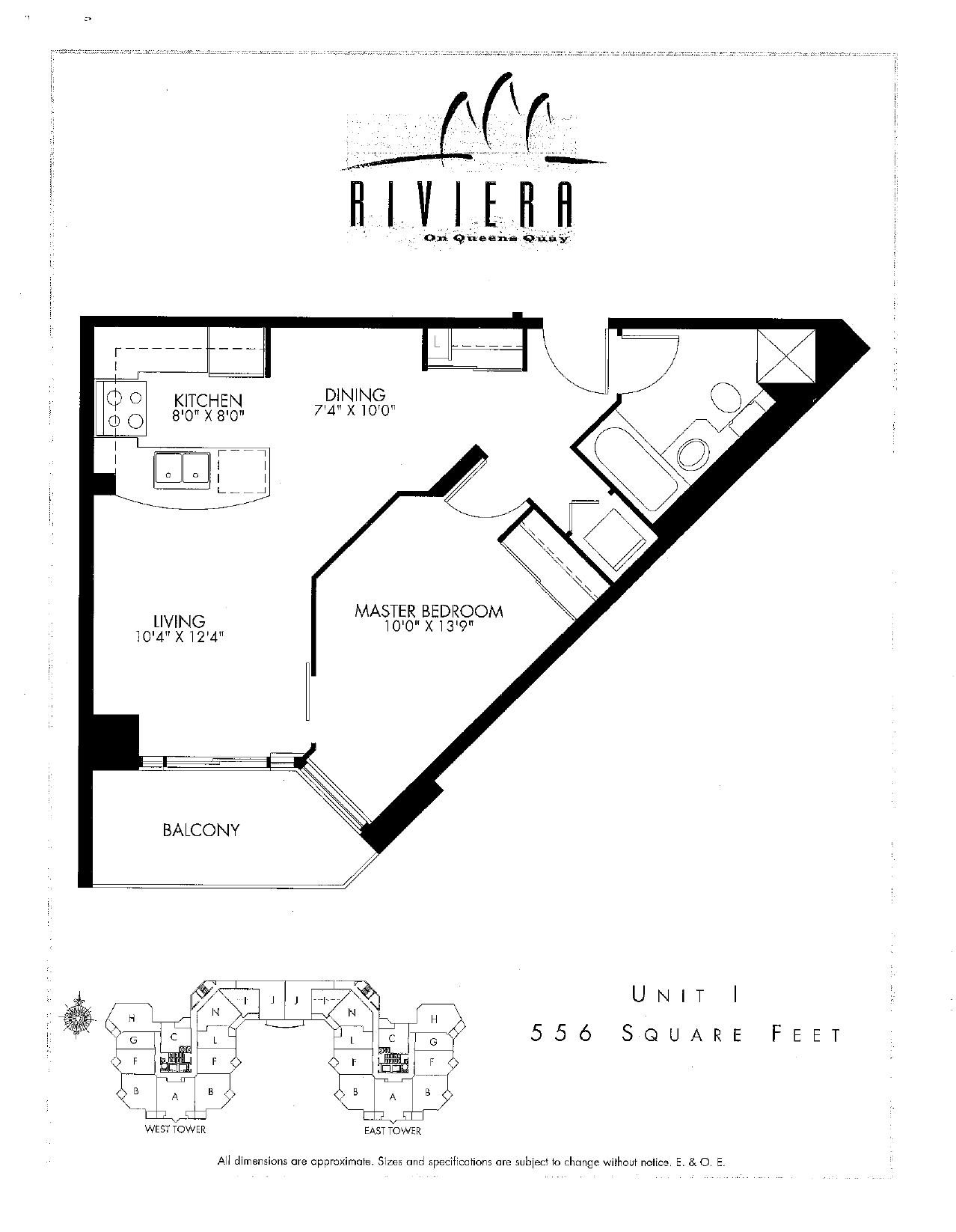 Unit I floor plan