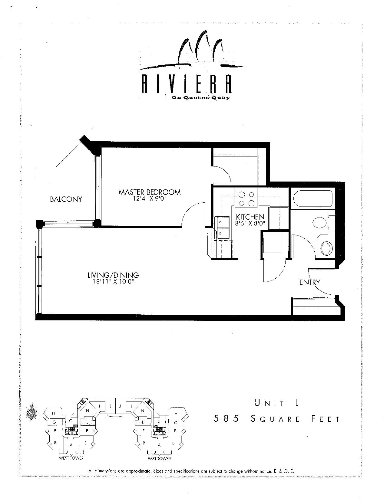 Unit L floor plan