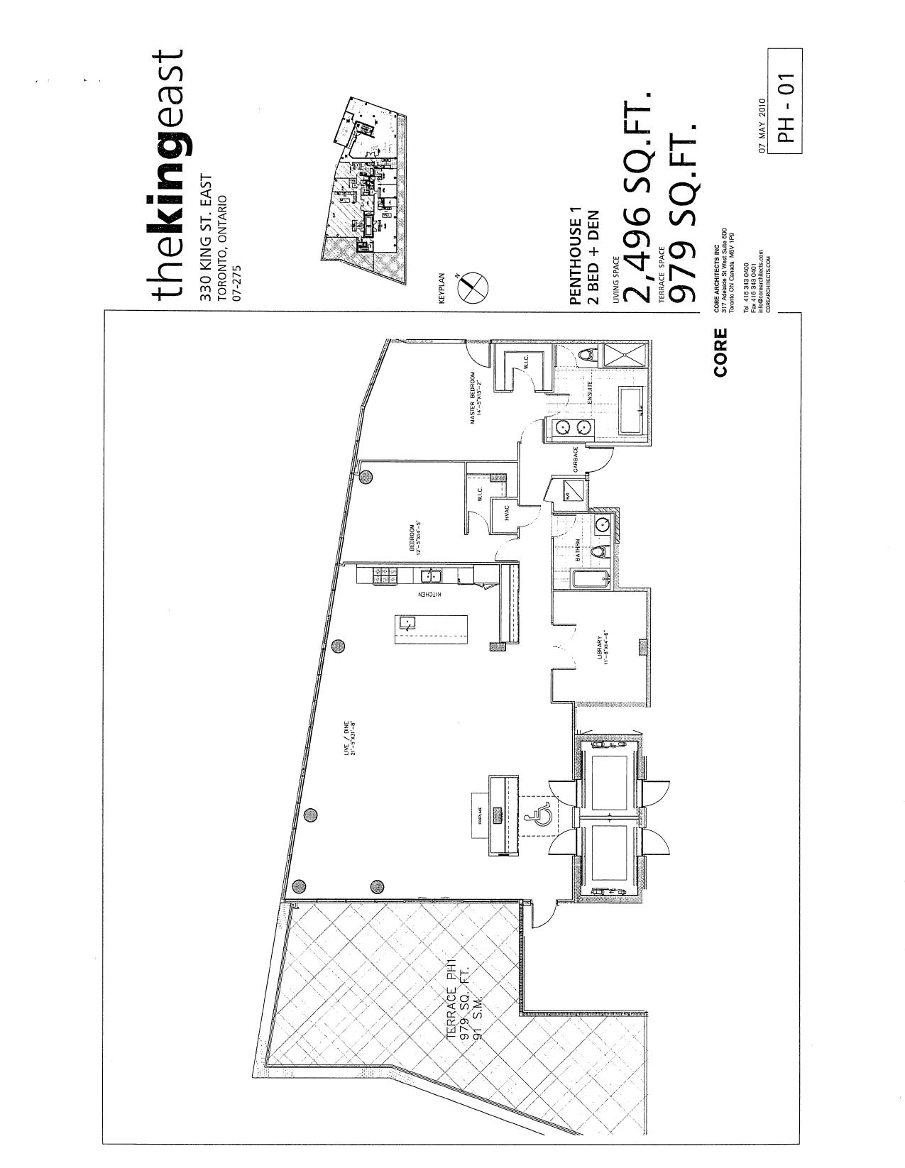 Penthouse 1 floor plan