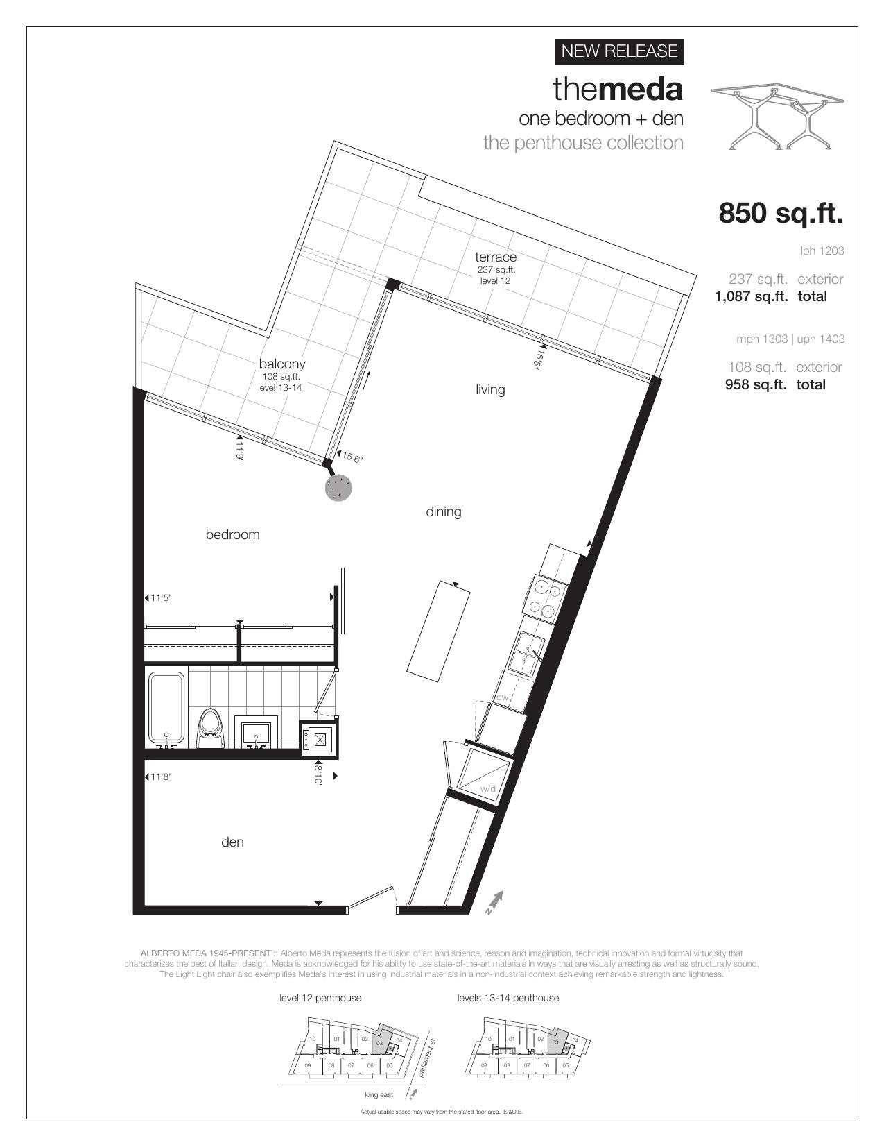 The Meda floor plan