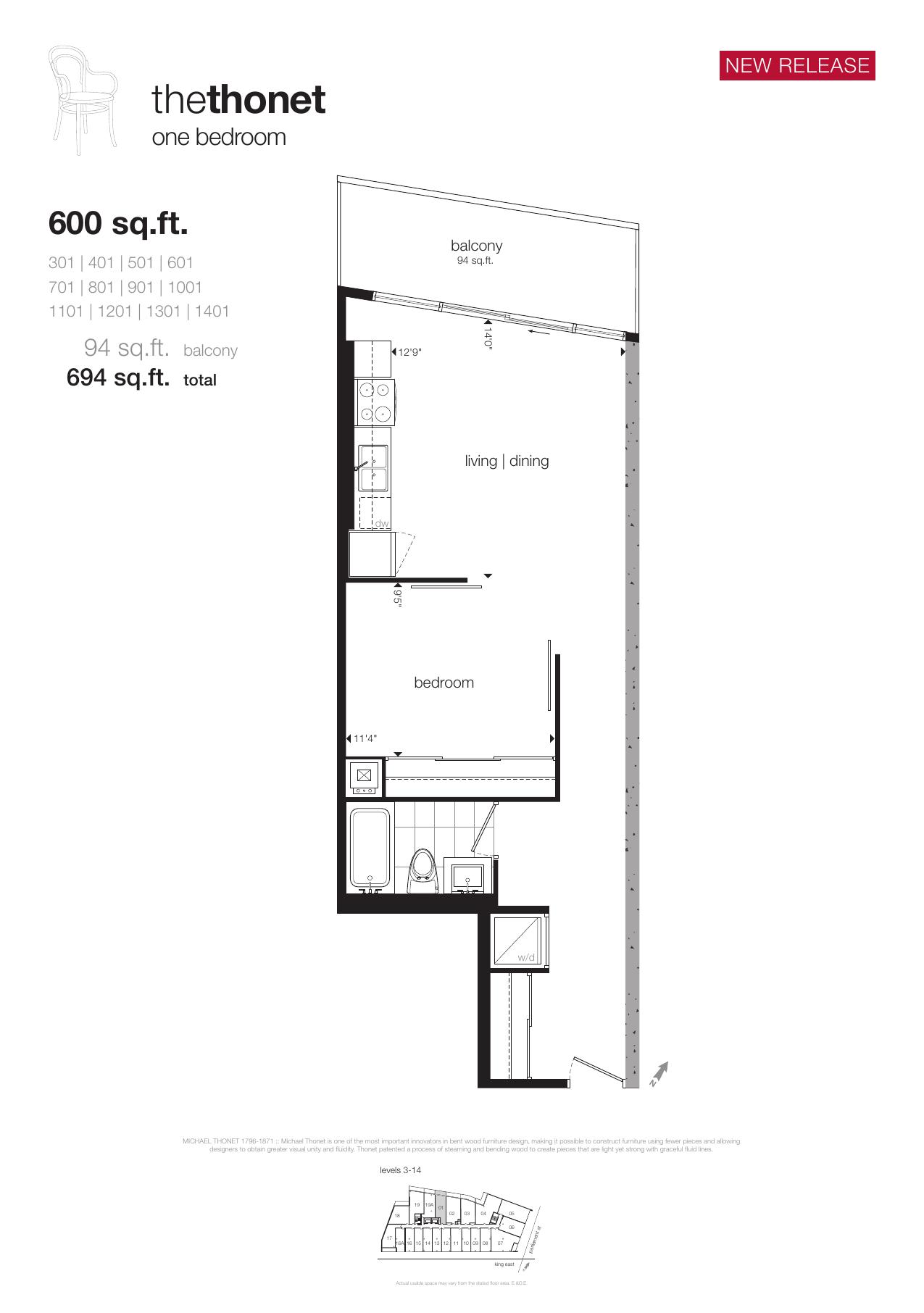 The Thonet floor plan