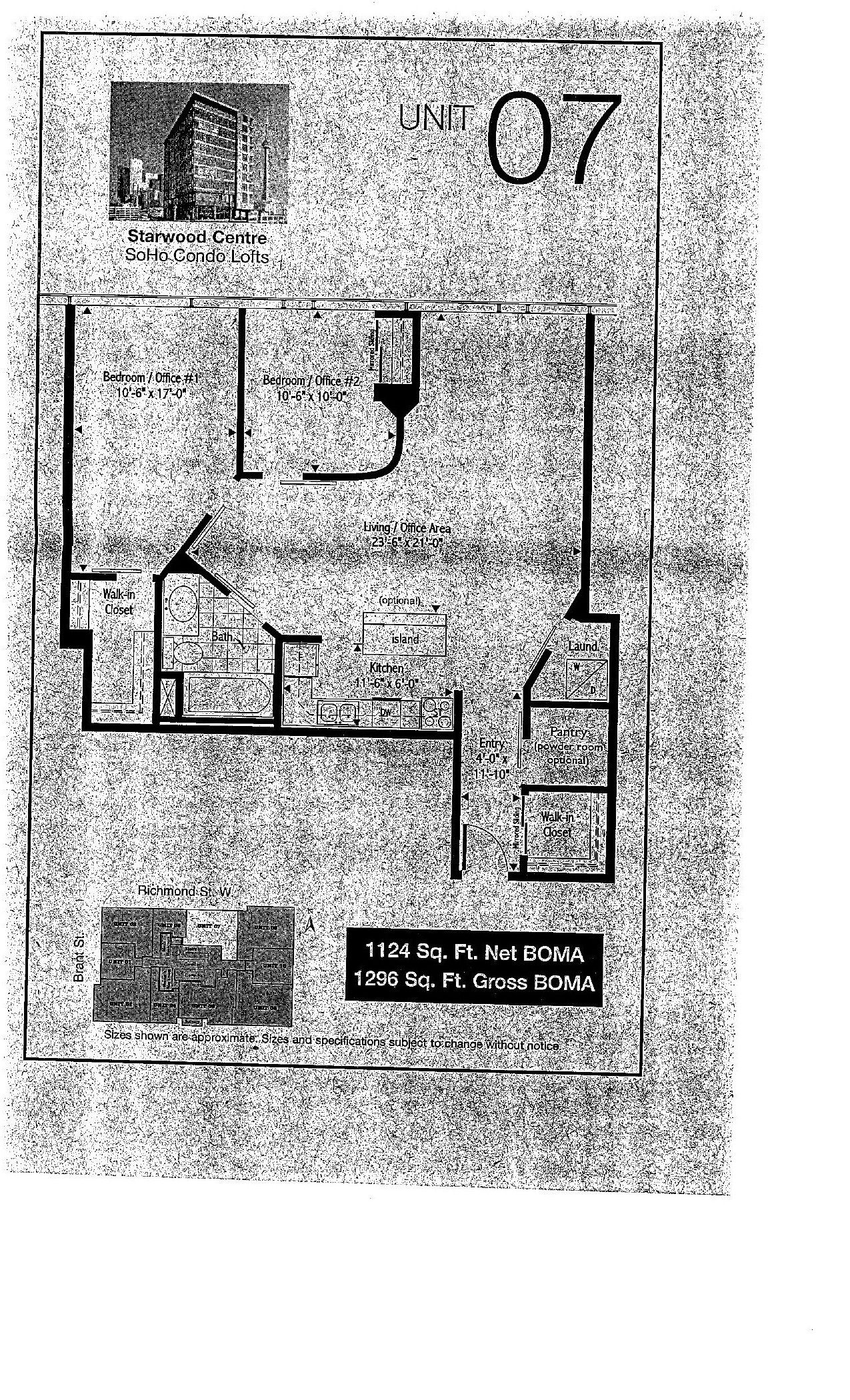 Unit 07 floor plan