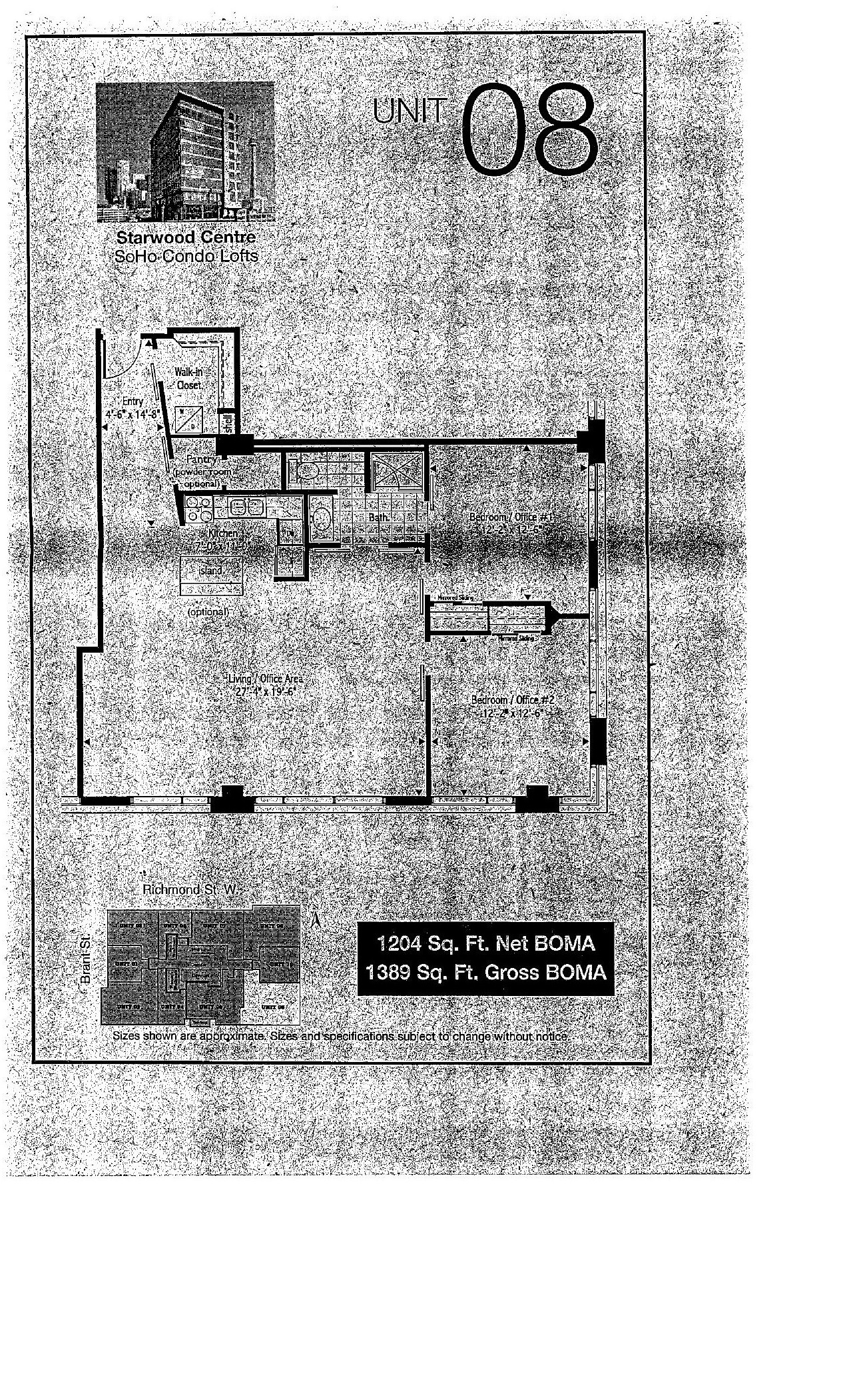 Unit 08 floor plan