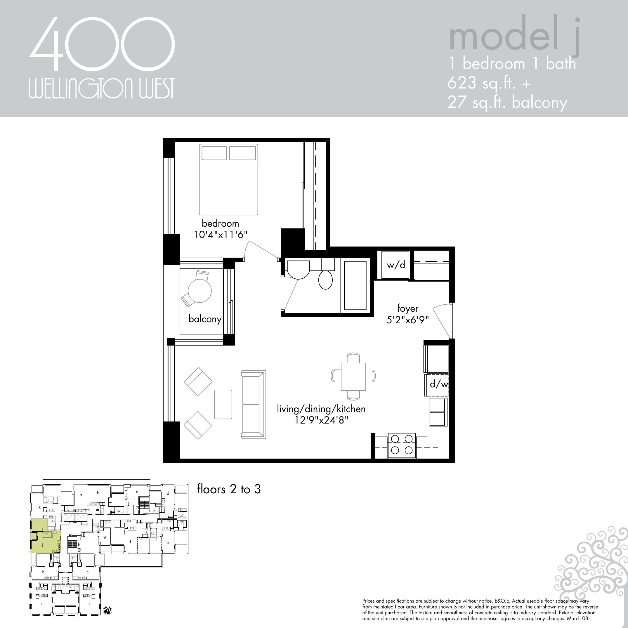 Model J floor plan