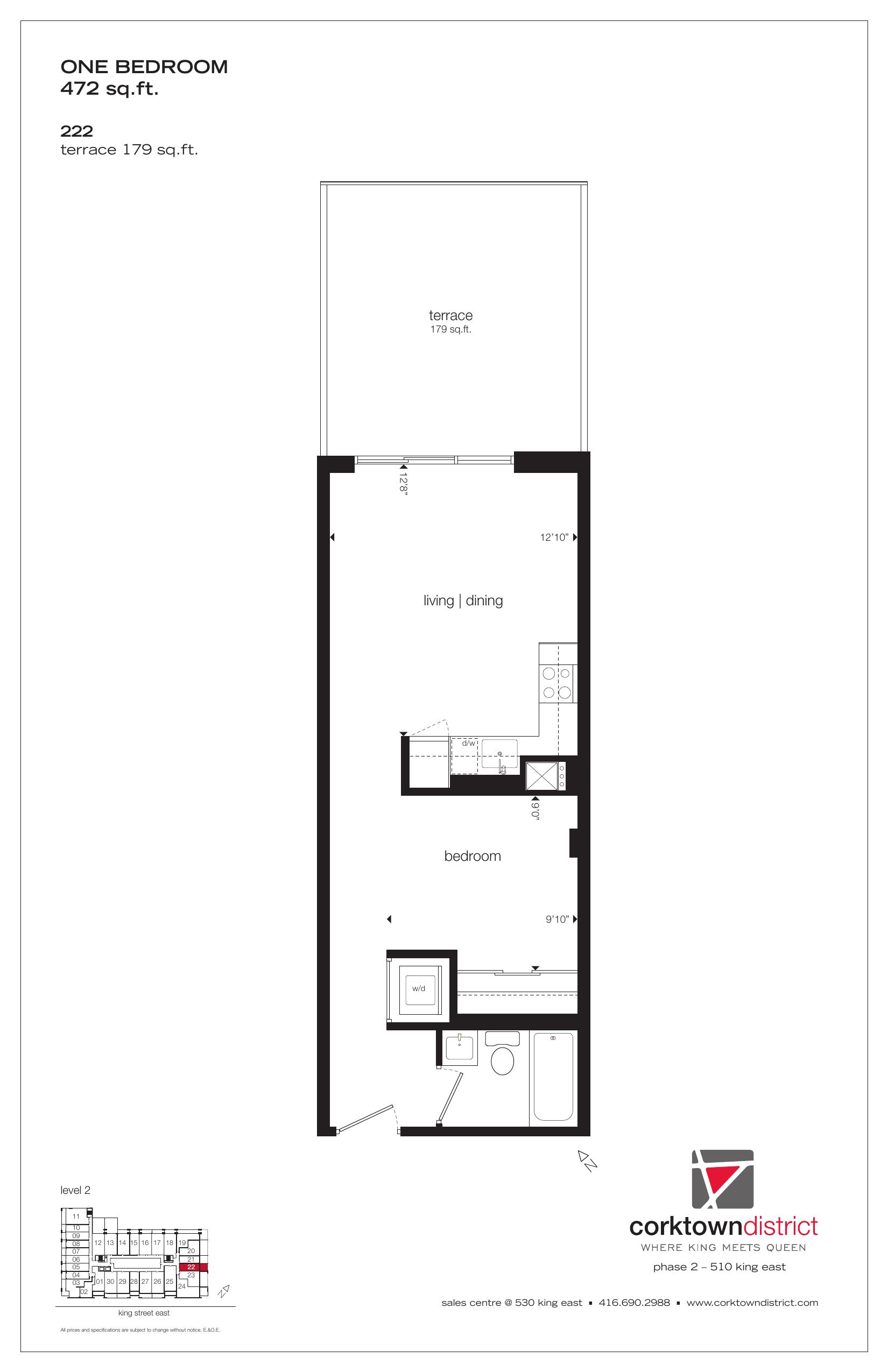 Suite 222 floor plan