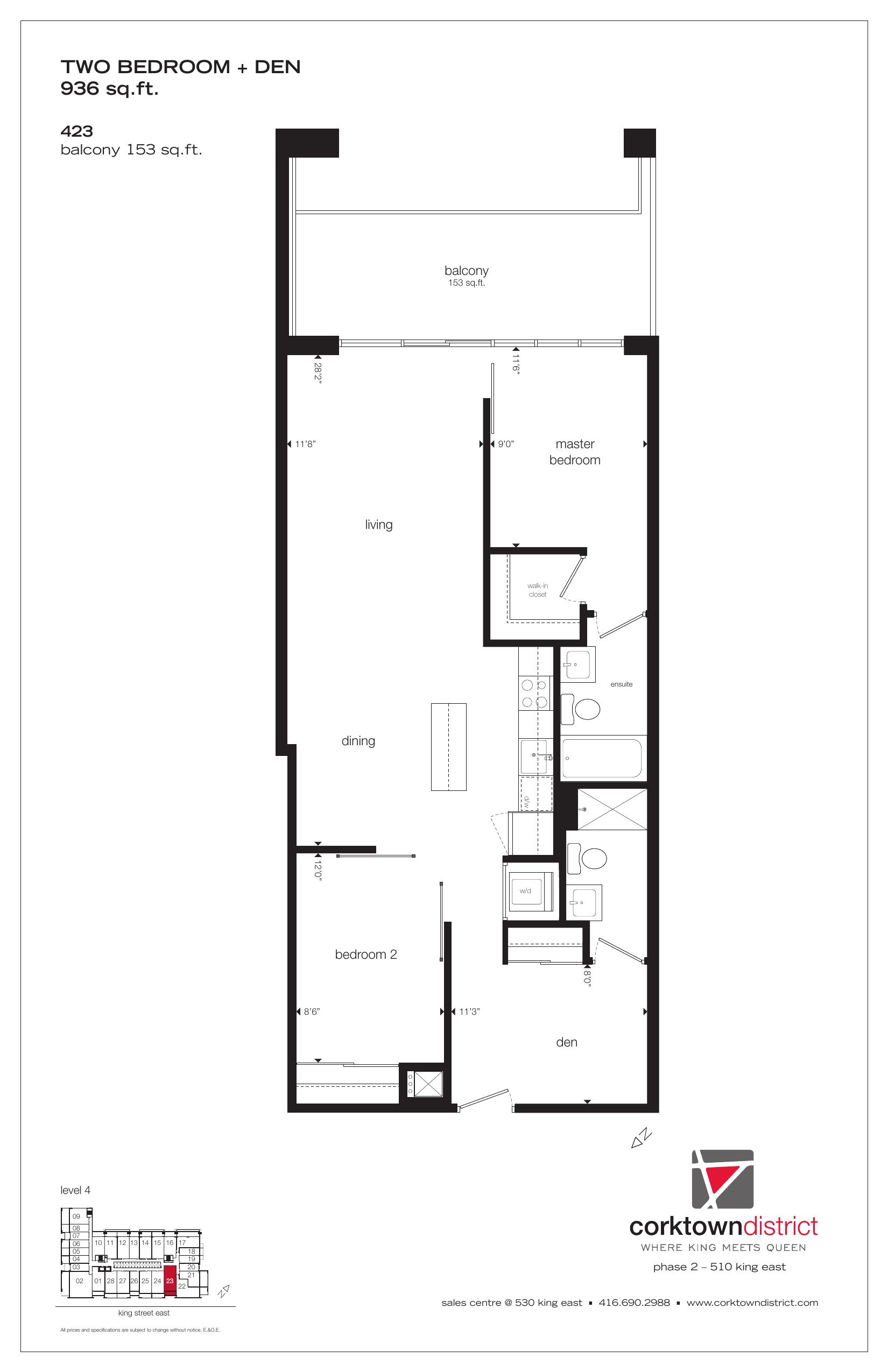 Suite 423 floor plan