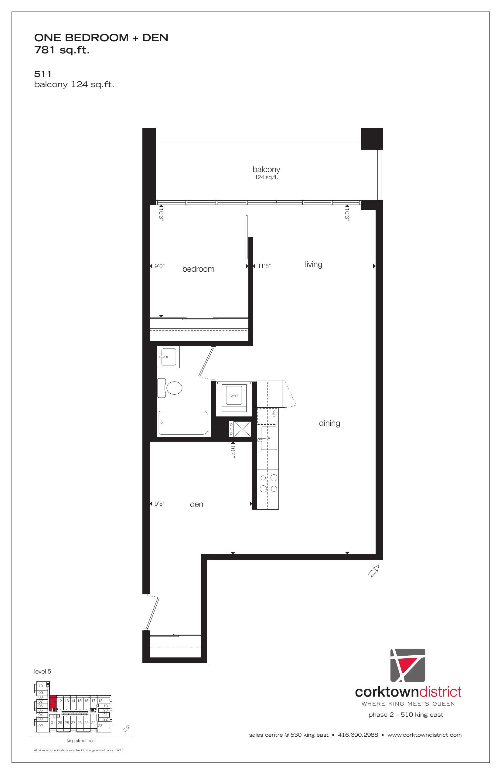 Suite 511 floor plan