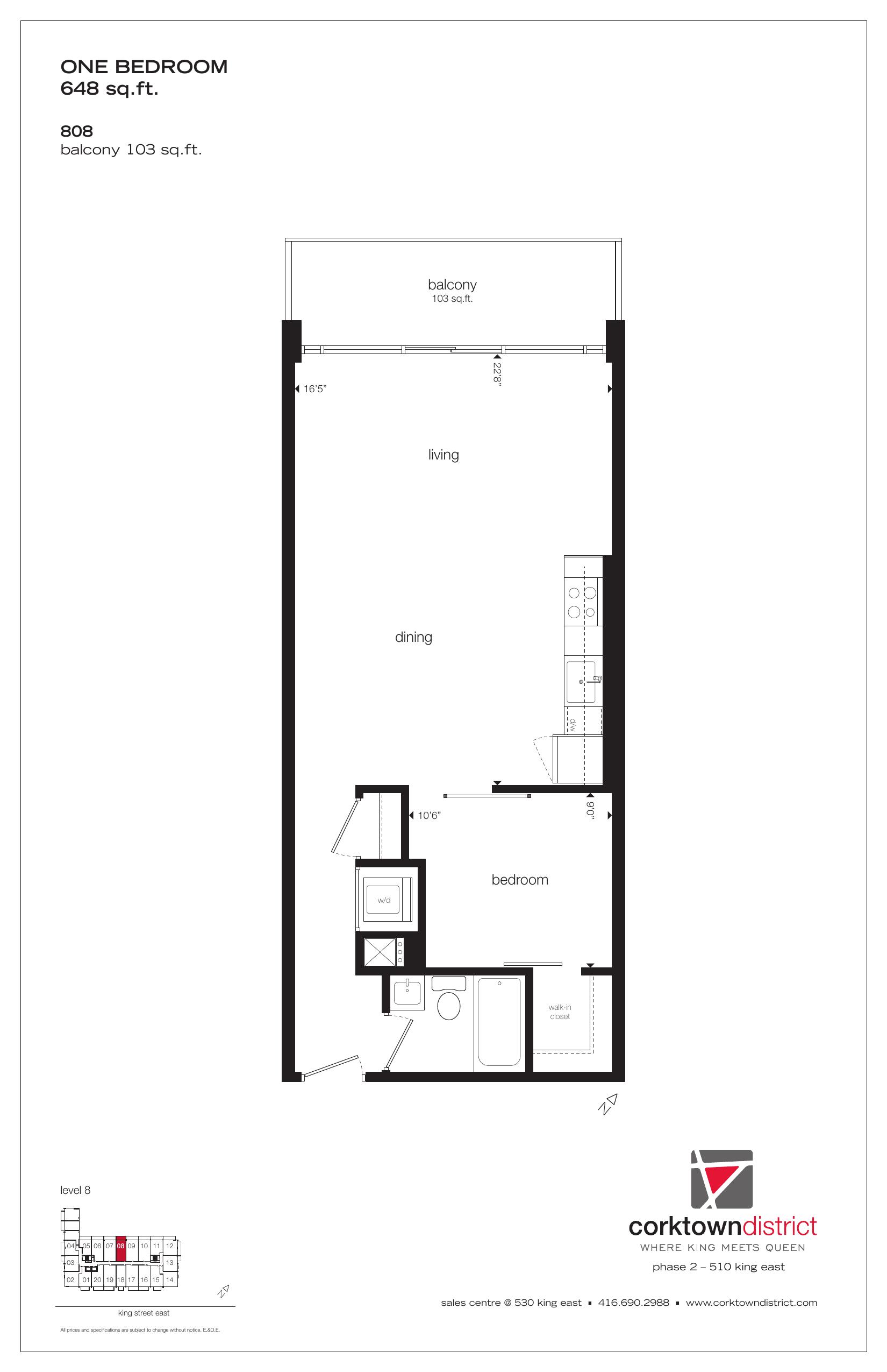 Suite 808 floor plan