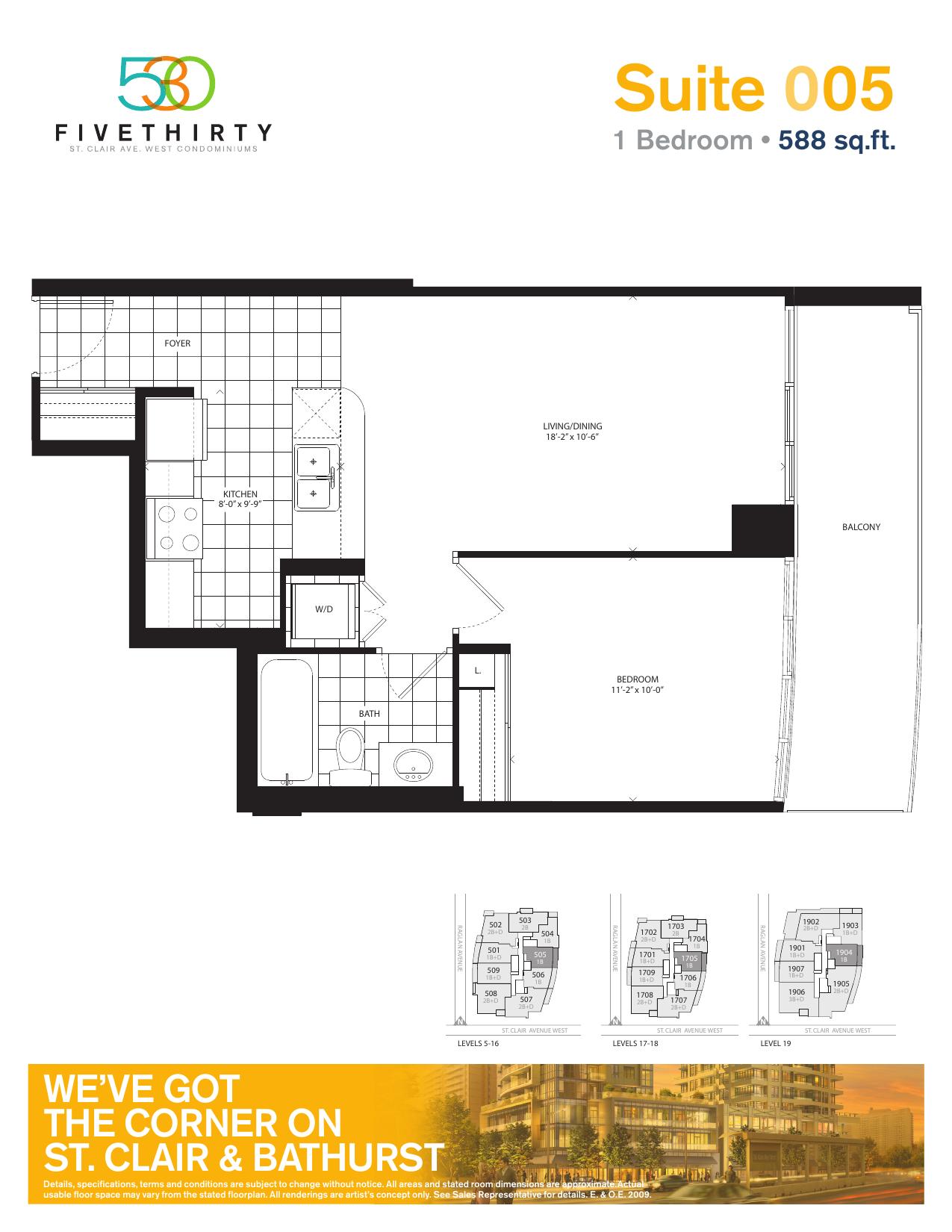 Suite 005 floor plan