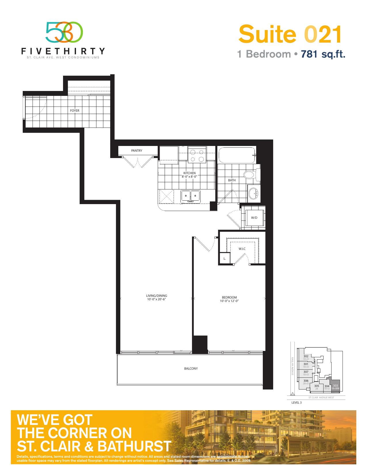 Suite 021 floor plan