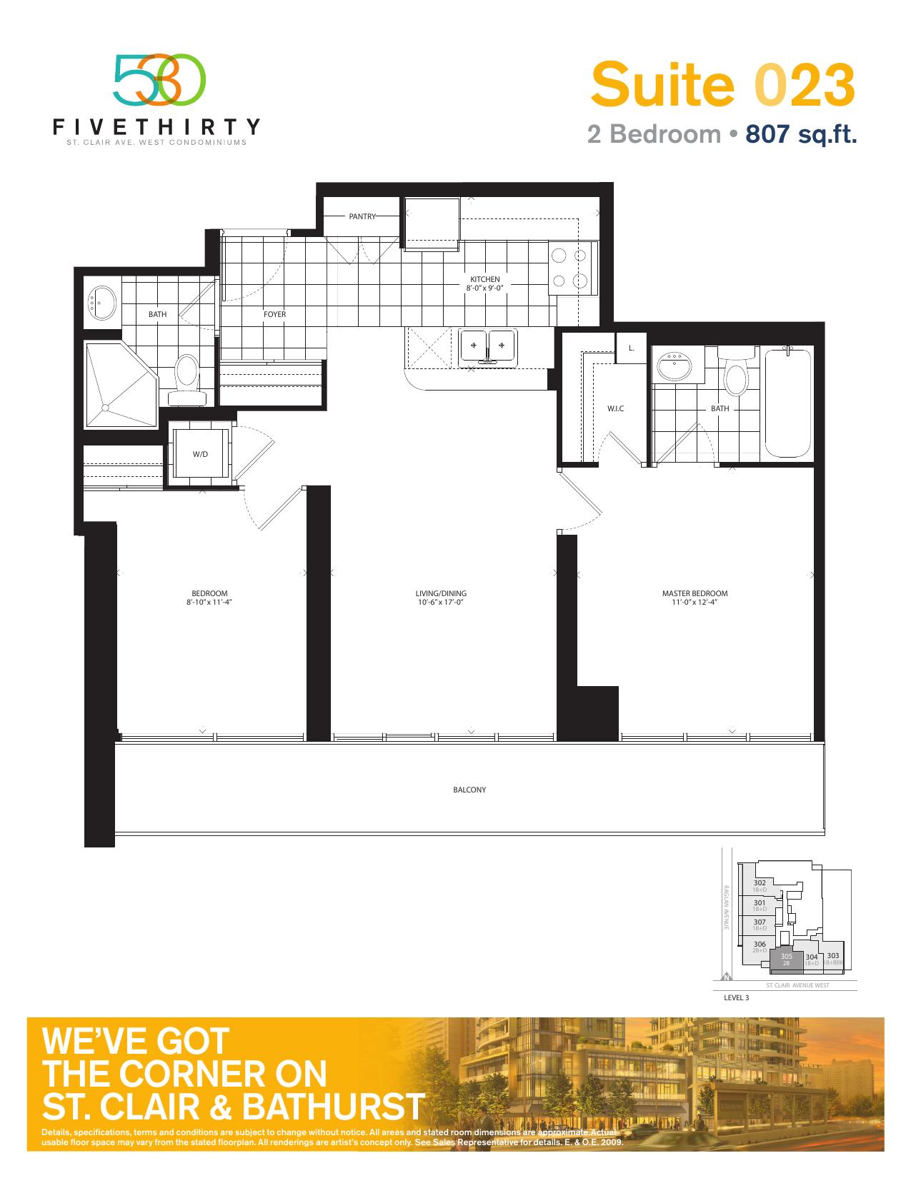 Suite 023 floor plan