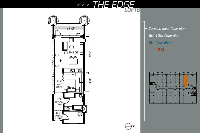 Suite 512 floor plan