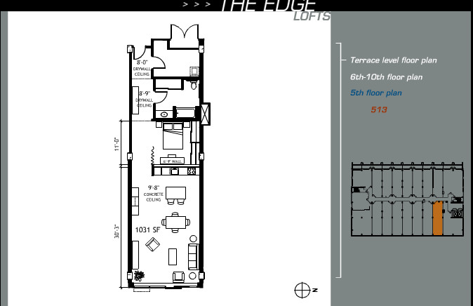 Suite 513 floor plan
