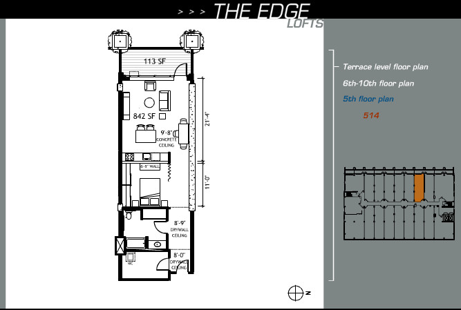 Suite 514 floor plan