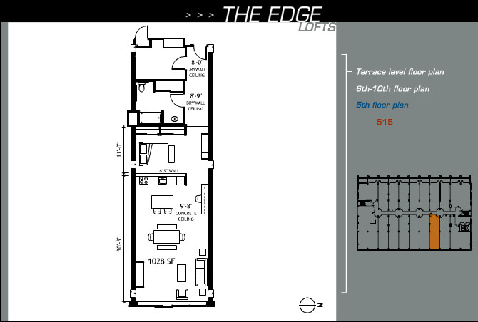 Suite 515 floor plan