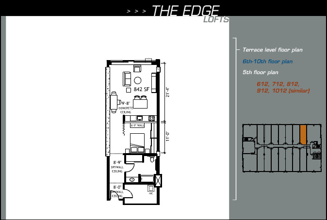 Suite 612 floor plan