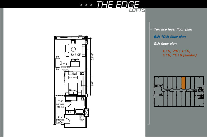 Suite 616 floor plan
