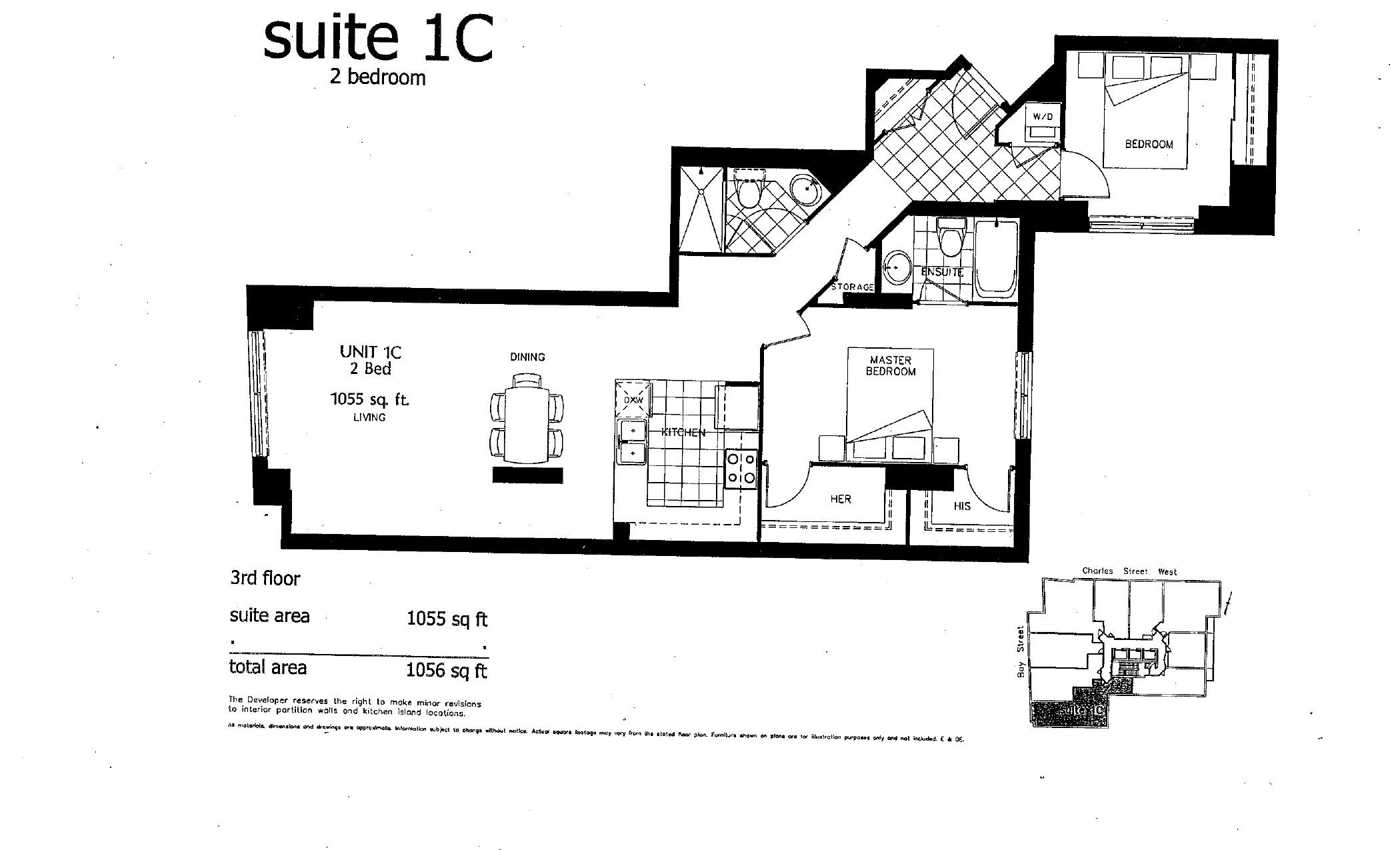 Suite 1C floor plan