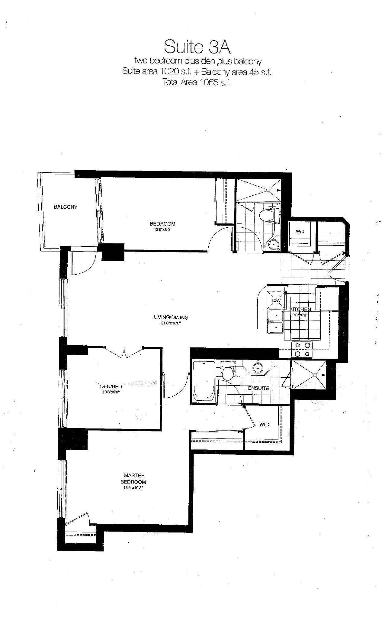 Suite 3A floor plan