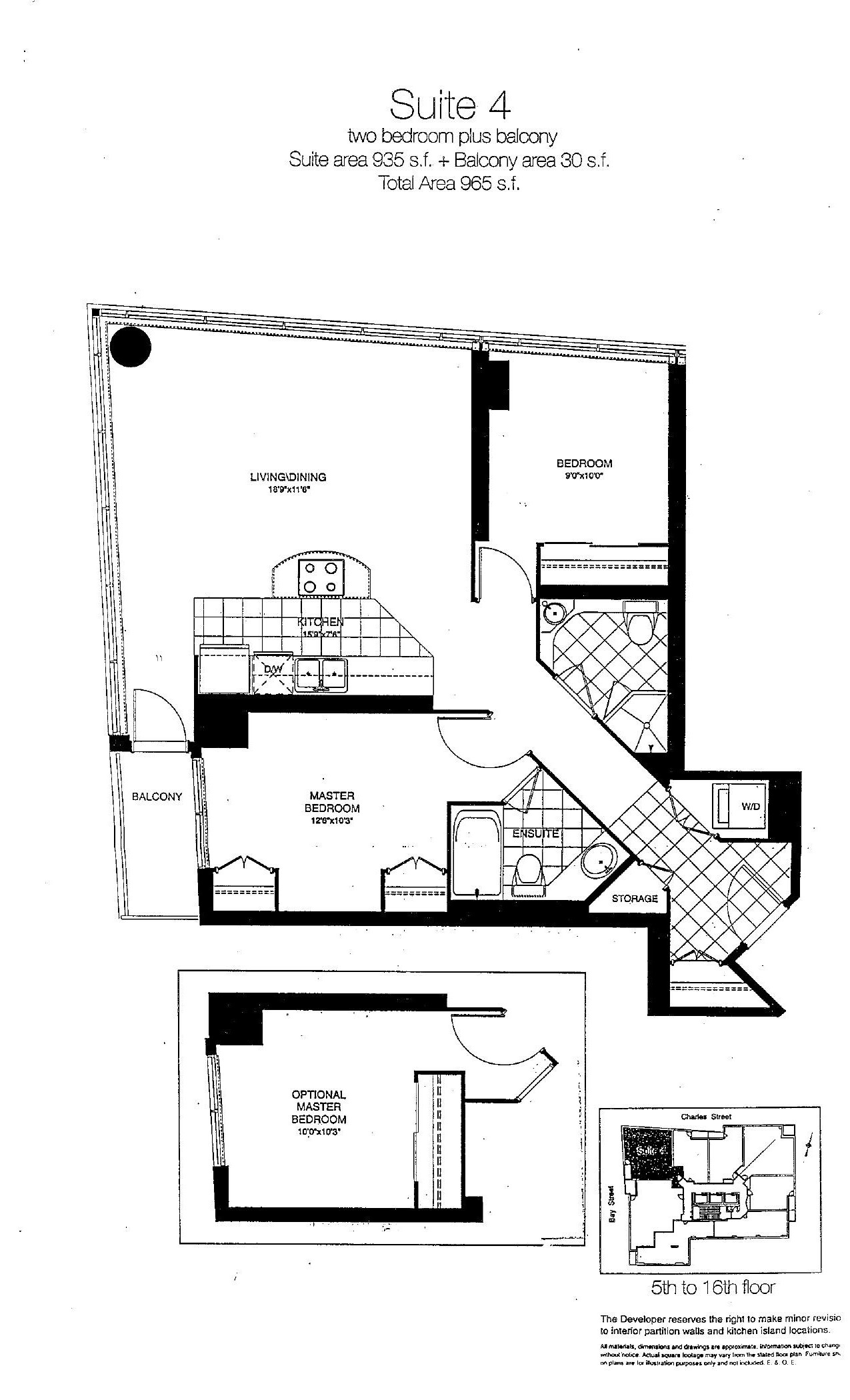 Suite 4 floor plan