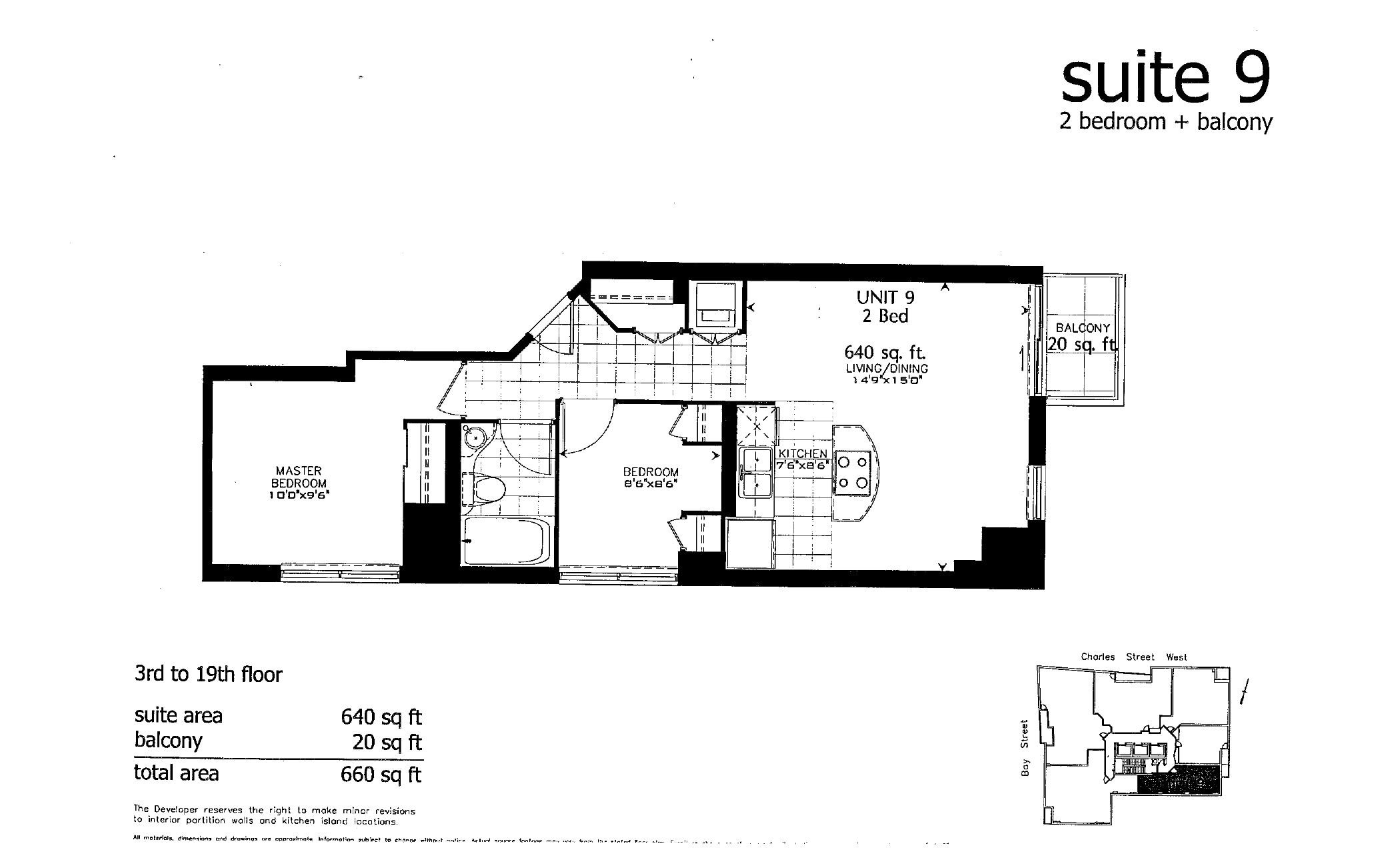 Suite 9 floor plan