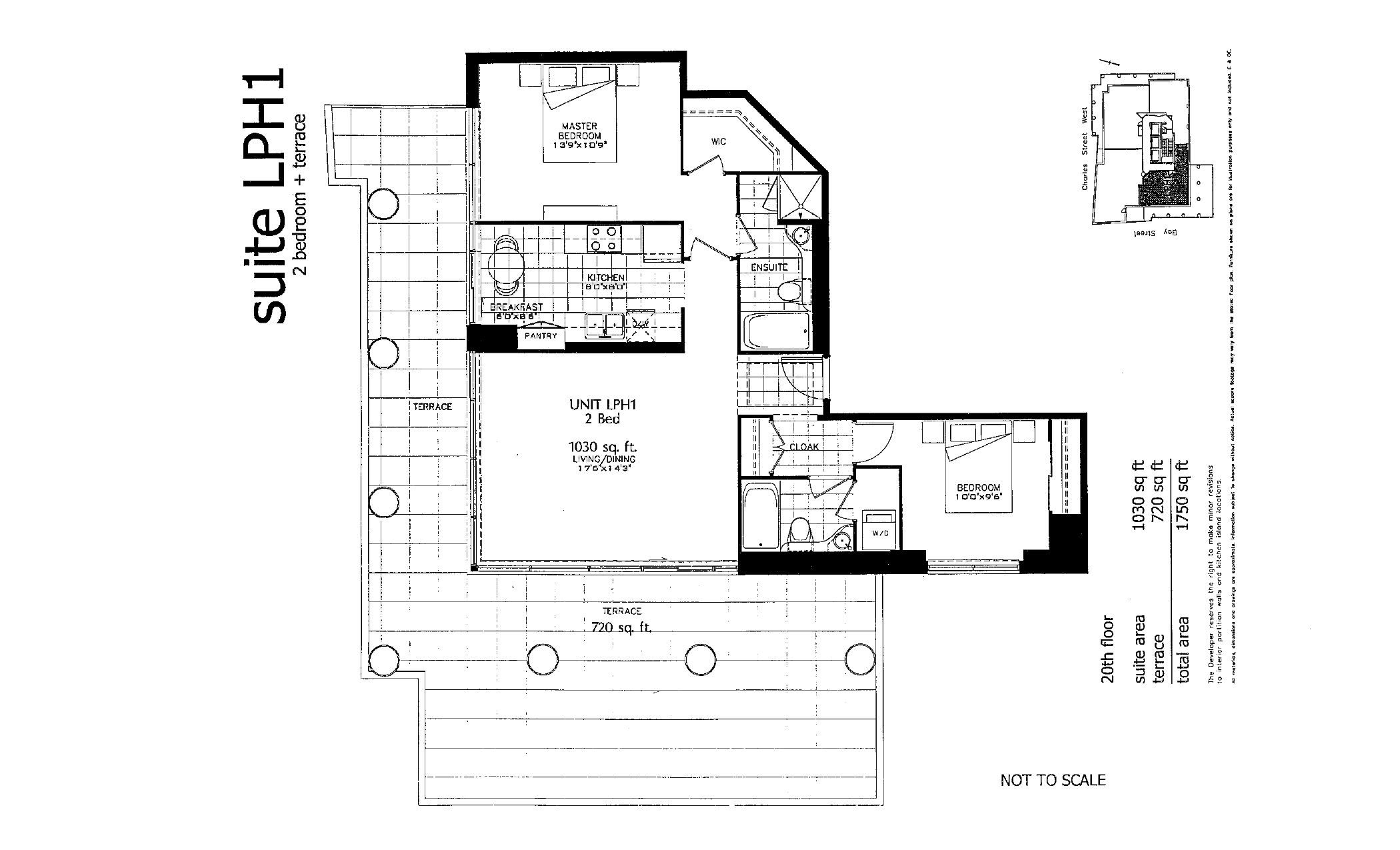 Suite LPH1 floor plan